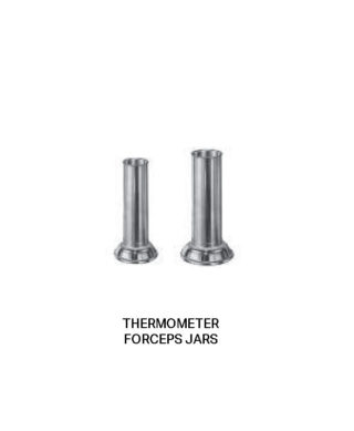 Thermometer/Forceps Jars
